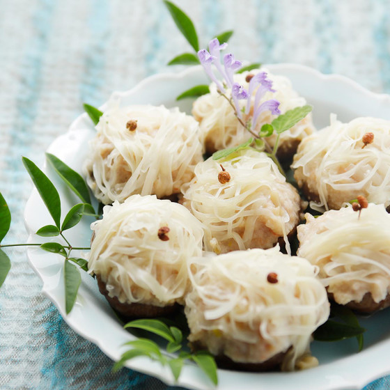 椎茸エビ風味焼売