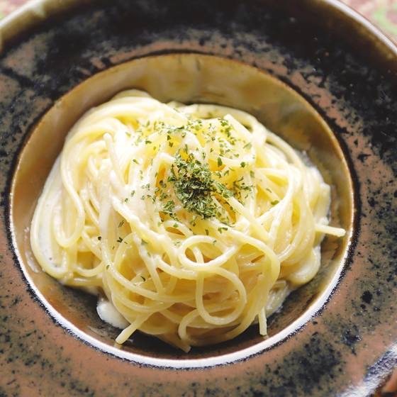 シンプルクリームパスタ