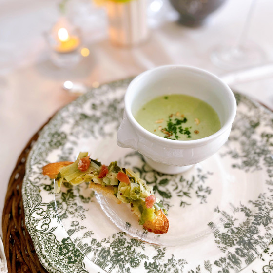 フランス野菜の春待ち料理・2月のレギュラーレッスン ビジター