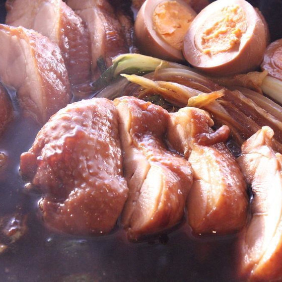 白菜と鶏肉の醤油煮