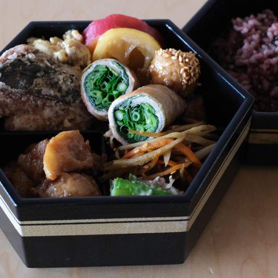 【お弁当第三弾！秋冬の基本のお惣菜7品】魚の竜田揚、肉巻き、きんぴら、そぼろ入り卵焼き、サツマイモのレモン煮、れんこんと鶏肉の甘辛煮、里芋胡麻和え