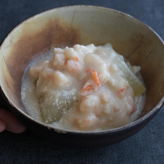 冬瓜豆腐スープ