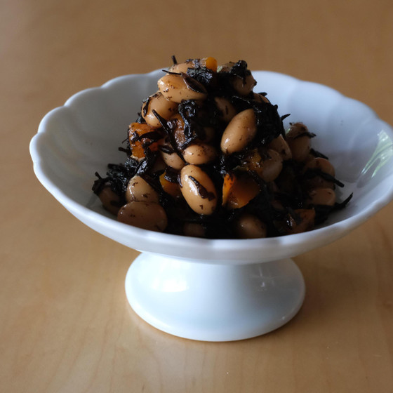 大豆とひじきの煮物