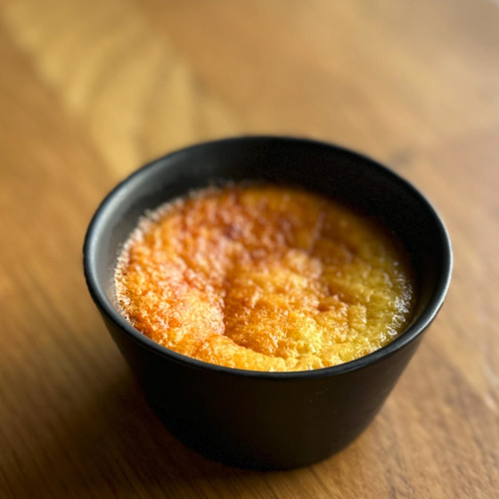 とうもろこしの焼きプリン