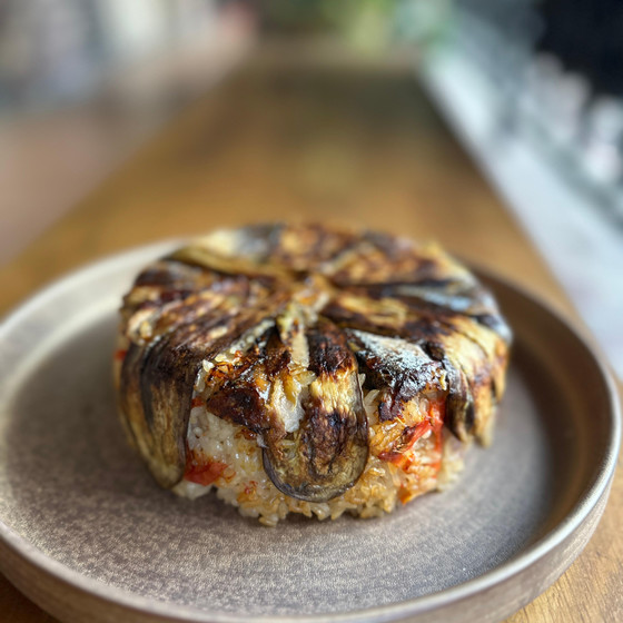 【秋刀魚と茄子を使って作り置きと展開料理】秋刀魚のオイル煮、秋刀魚のマリネ、マクルーバ風炊き込みご飯、秋刀魚の生春巻き他４品