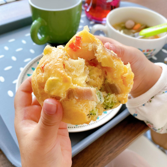 忙しい朝ごはんにおすすめ！『野菜たっぷり米粉のケーク・サレ』