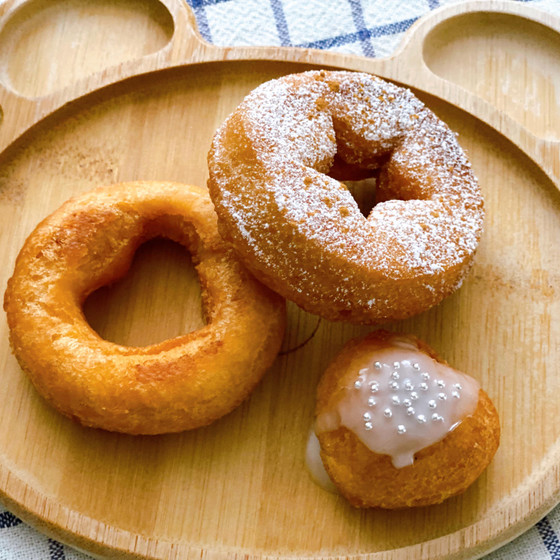 夏休み☆親子クッキング《シナモンシュガー＆レモングレーズドーナッツ🍩】》