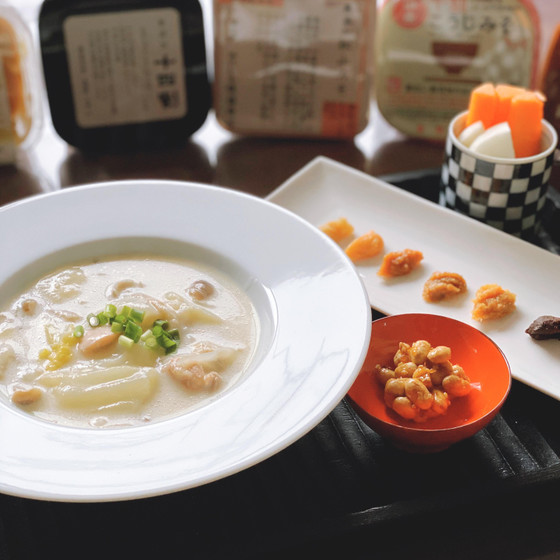人気の味噌食べ比べ＆味噌料理ランチ♬