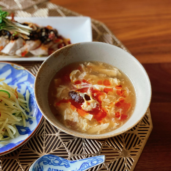 トマト糀で本格『酸辣湯』