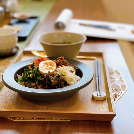 大好評！薬膳ビビンバランチ