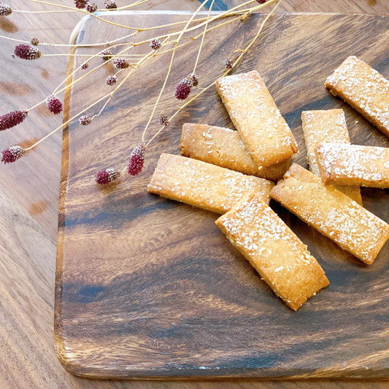 酒粕と塩麹でチーズ風味のクッキーに！