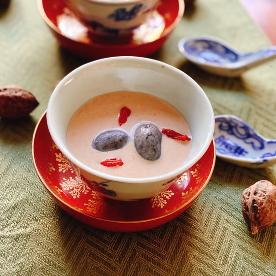 補腎食材『胡桃』を使ってお汁粉に