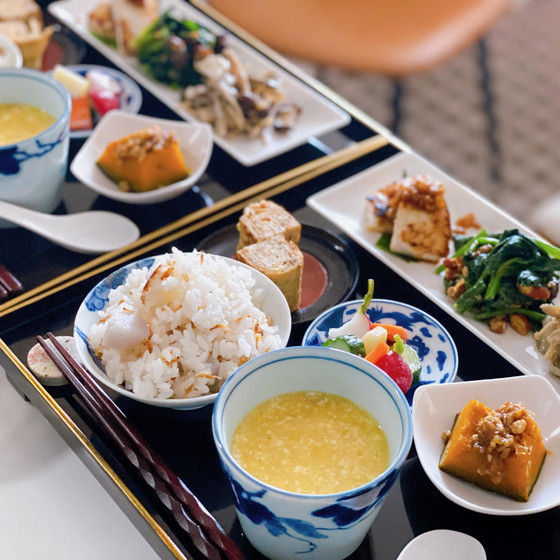 全て塩麹と醤油麹を使った和食をデモにて９品ご紹介！
