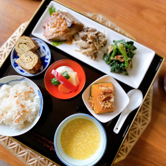 お腹も心も満たされる♡塩麴・醤油麹ランチ　全9品