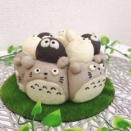 トトロ風パンdeリング★オンラインレッスン