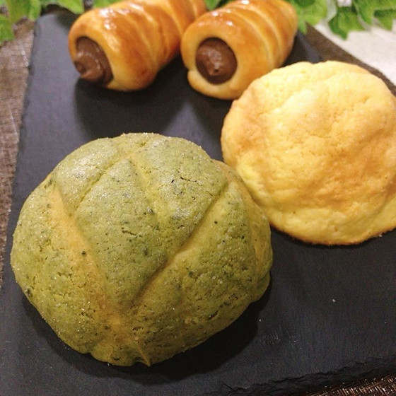 チョココロネ＆メロンパン