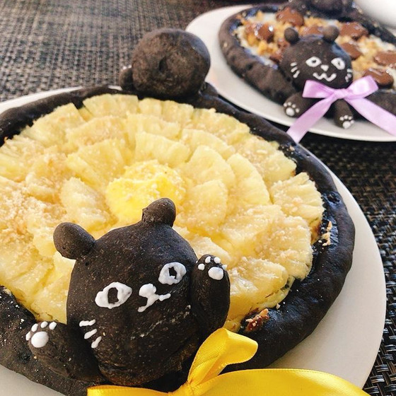 デザートクロネコピザ2種