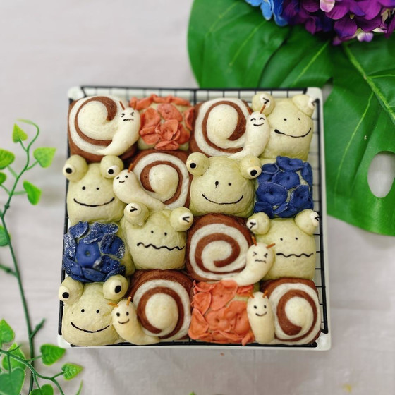 梅雨も楽しいちぎりパン★軽食付き