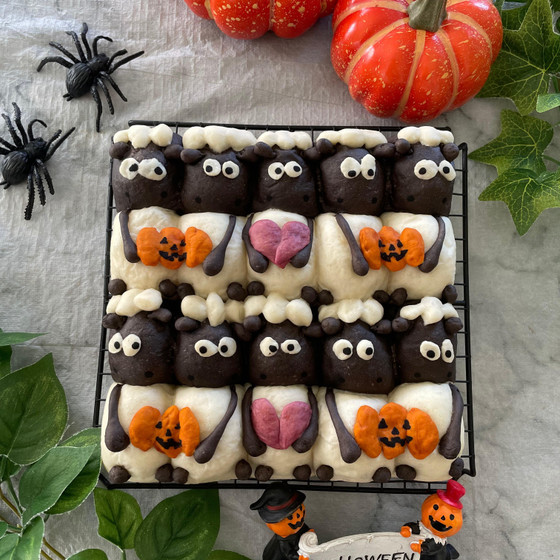 羊のショーン風ハロウィンちぎりパン★軽食付き