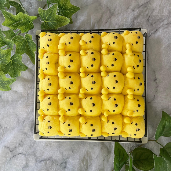 プーさんだらけのちぎりパン★軽食付き