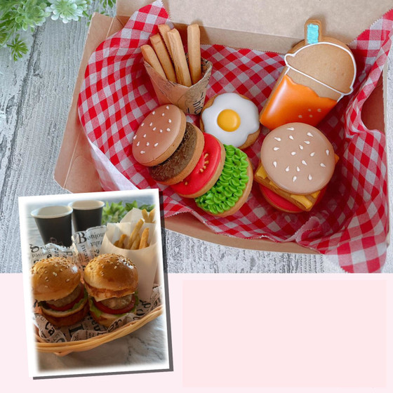 ハンバーガーコラボレッスン〜ミニバンズ＆アイシングクッキー〜