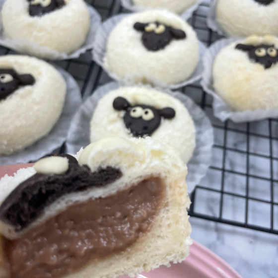 羊のミニチョコクリームパン★軽食付