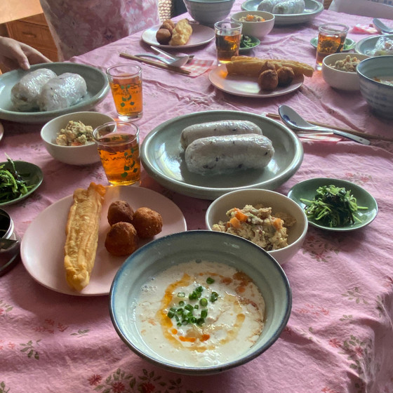 シリーズ⑨「台湾式朝ごはん」