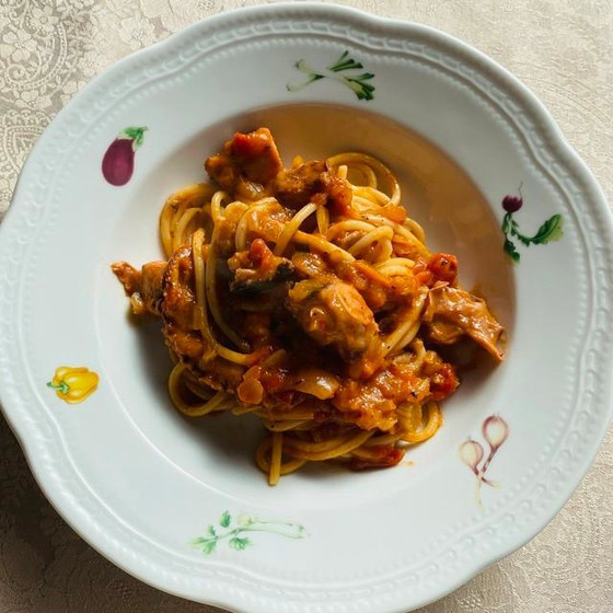 【イタリアのマンマ直伝パスタクラス】タコのラグー＆サラダ