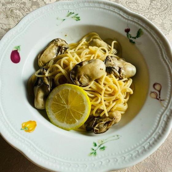 【イタリアのマンマ直伝パスタクラス】牡蠣のレモンバターパスタ