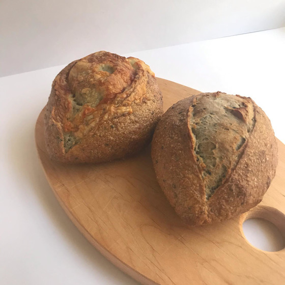 【黒すりごまのクッペ&チーズクッペ】ホシノ酵母