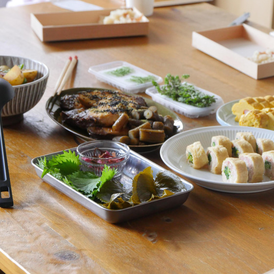 春のだし香るお弁当