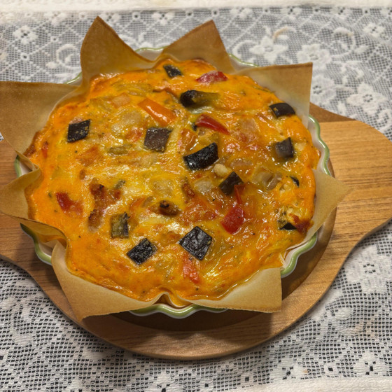 夏野菜のキッシュ