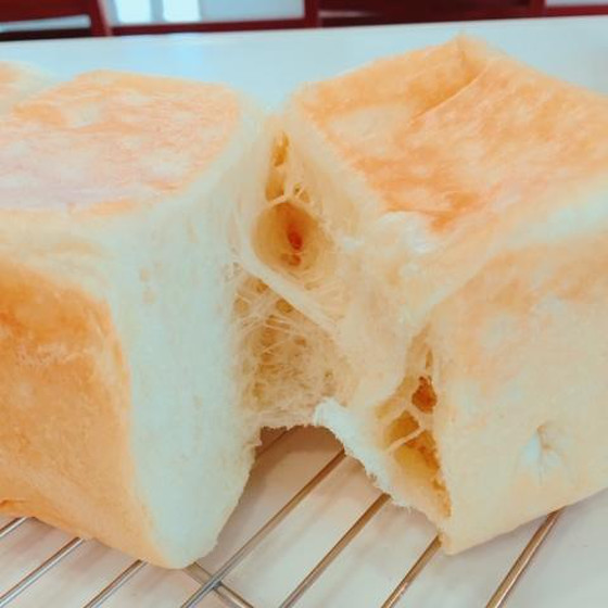 【１day企画】やわらか　はちみつと生クリーム食パン