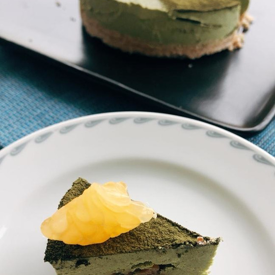 rawでつくる抹茶のケーキ講座