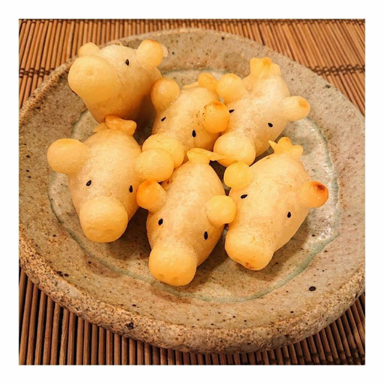 カリカリ＆モチモチ♪咸水角（ハムスイコー）