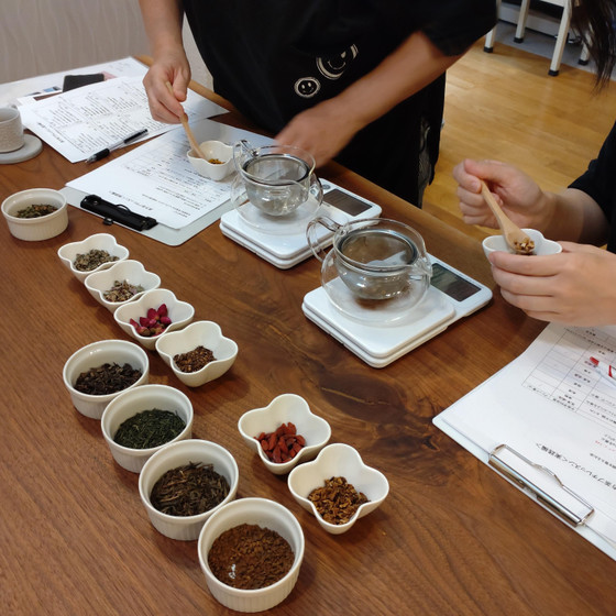 体質に合わせた漢方茶ブレンド実習付き♡漢方茶プチレッスン