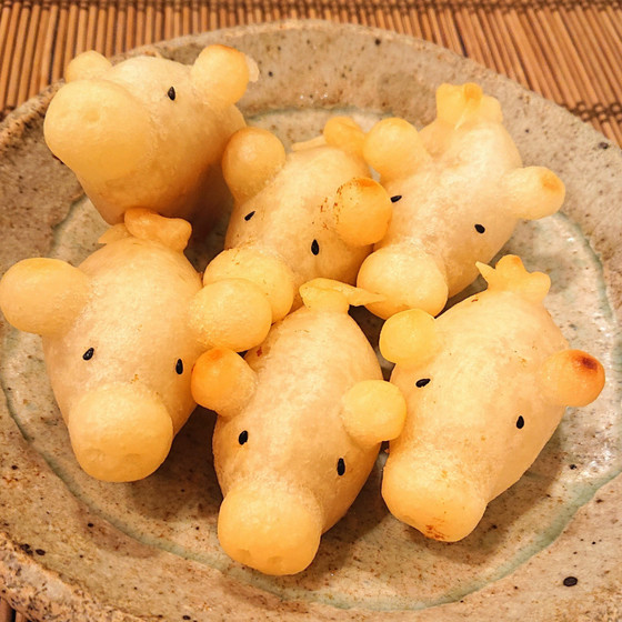 カリカリ＆モチモチ♪咸水角（ハムスイコー）レッスン