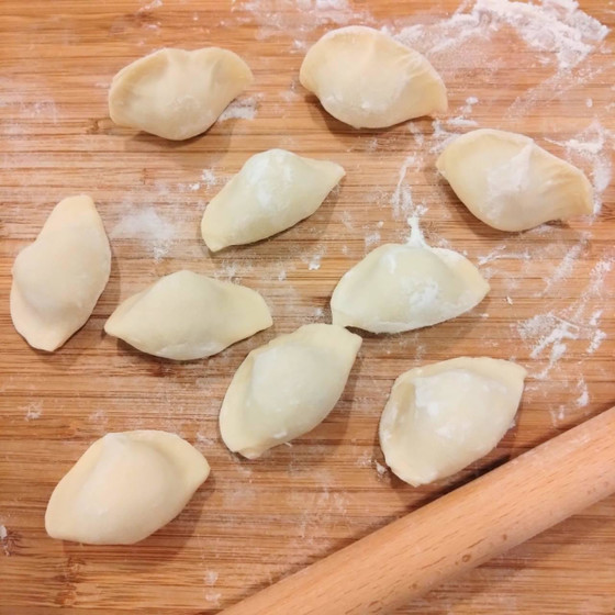点心体験レッスン☆手打ちのモチモチ水餃子レッスン♪