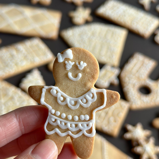 クリスマスジンジャーマンクッキー