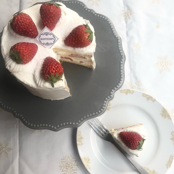 定番！苺のショートケーキ