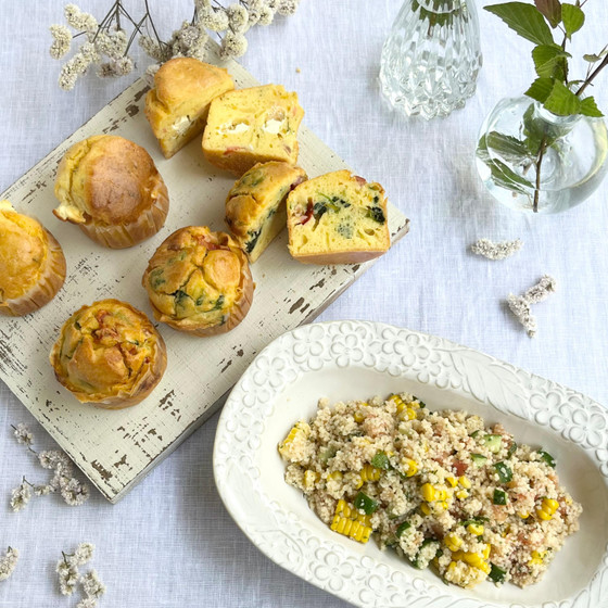 フランスの家庭の味。ケークサレとタブレ。