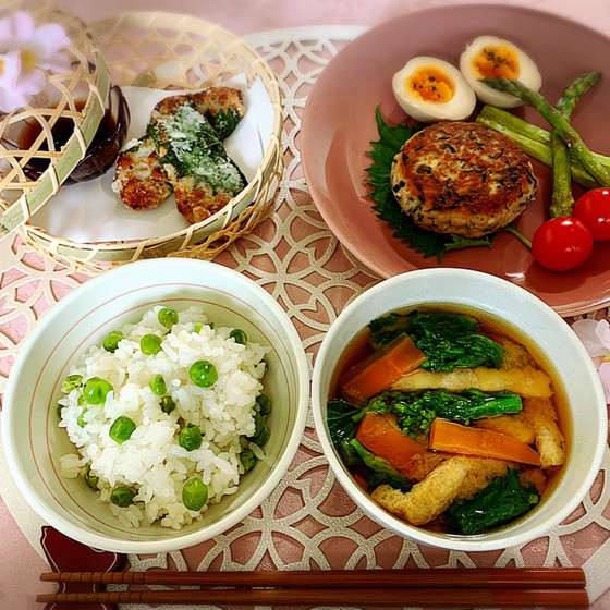 春の簡単創作和食ごはん