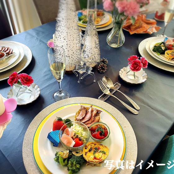 簡単にセンスよく豪華に見えるクリスマスを☆