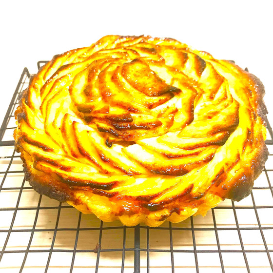 秋にぴったり「紅玉リンゴのタルト」