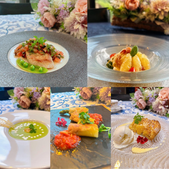 夏にピッタリ！爽やか素敵なレストランメニュー！こんな料理作りたかったー！と言われるメニューです。