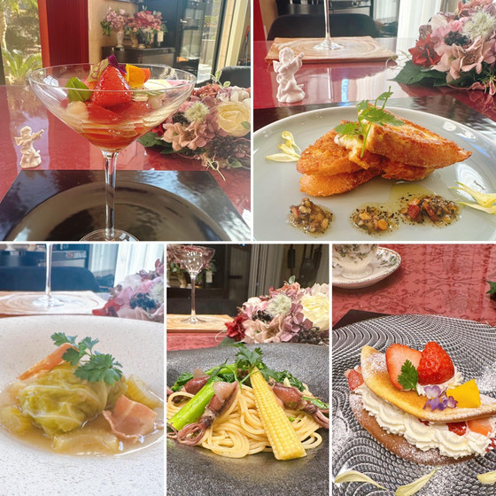 満席日にご参加希望の方はお問い合わせください。３月は春のイタリアンっぽい洋食メニューとスイーツはオムレット^_^