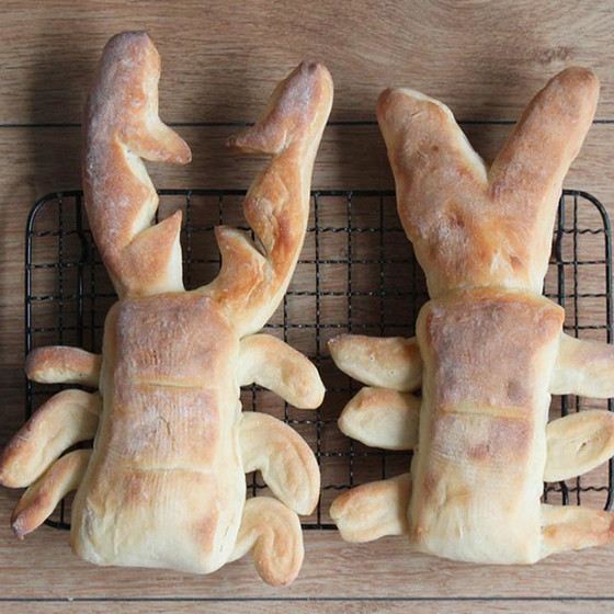 こどもパン教室【かぶとむし・くわがたパン】を作ろう