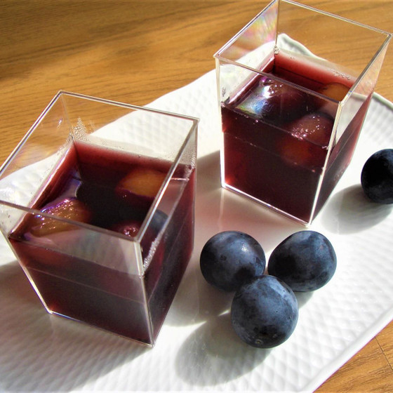 こどもお菓子教室「ぶどうのゼリー」