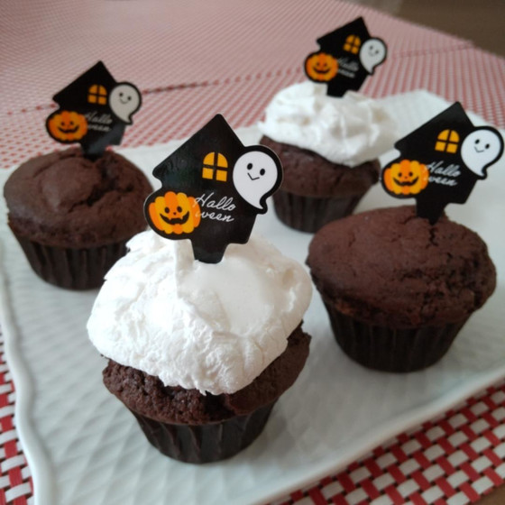 こどもお菓子教室「ハロウィンミニカップケーキ」