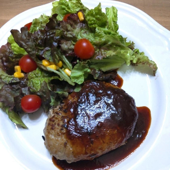 こどものお料理教室「ハンバーグランチ」